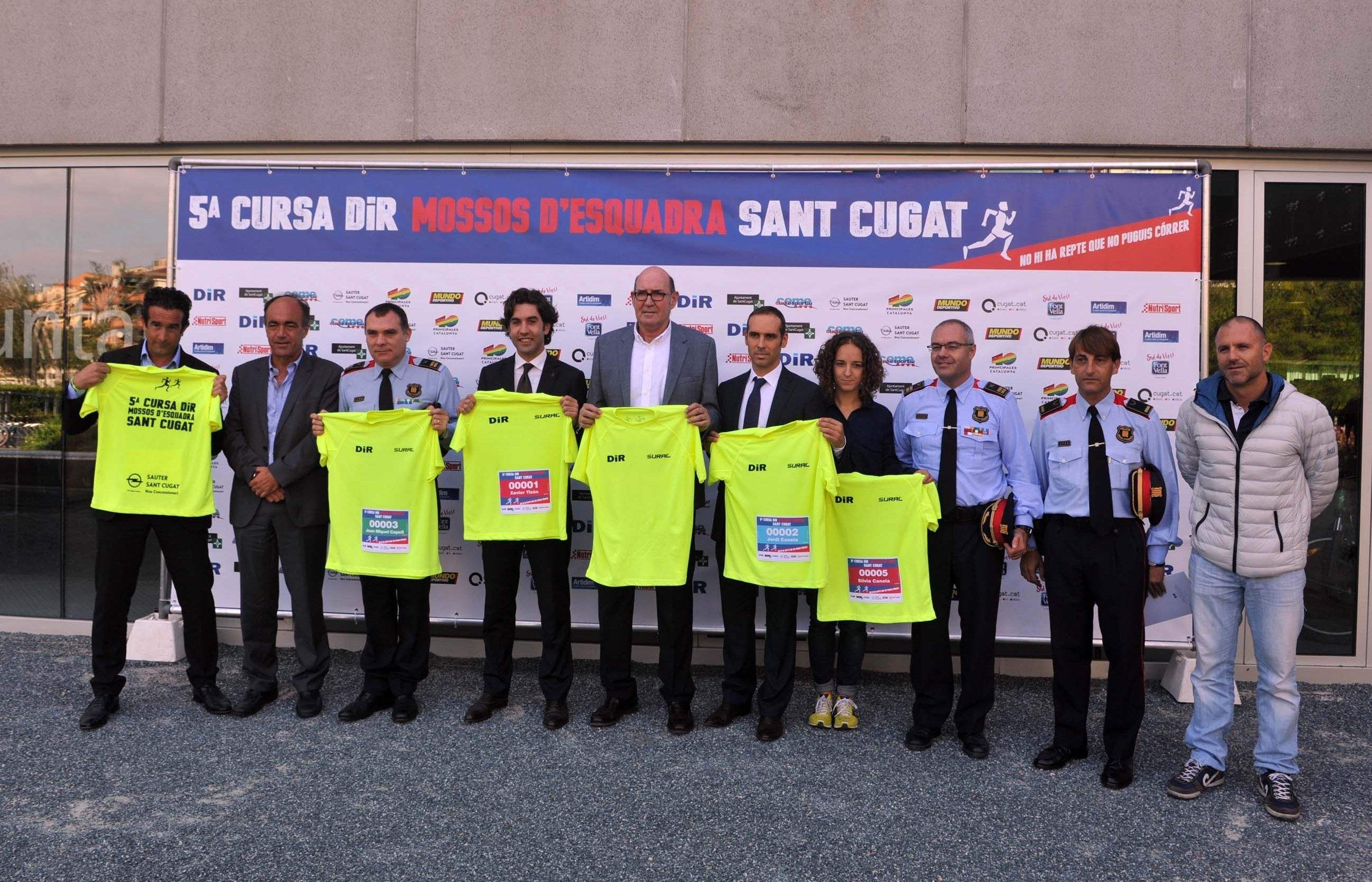 Organització, patrocinadors i col·laboradors de la cinquena edició. FOTO: Localpres