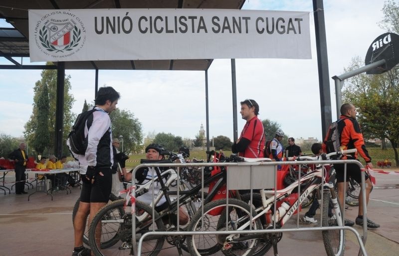 La Marxa Transcollserola de BTT l'organitza la Unió Ciclista Sant Cugat. FOTO: David Fernández