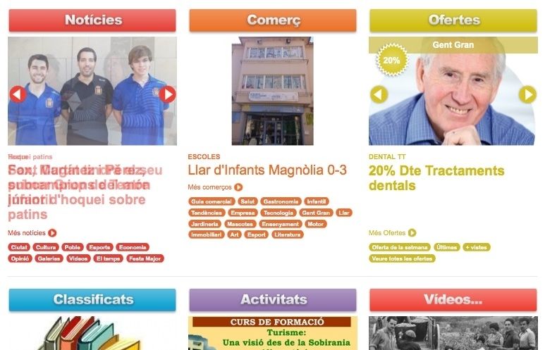 El setembre i l'abril 2013 són els mesos amb més visites