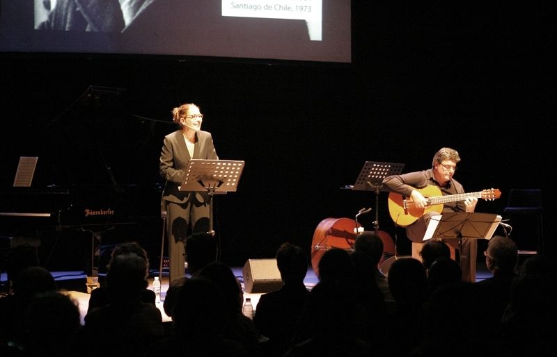 Emma Vilarasau, al costat de Xavier Bosch, van protagonitzar 'Els meus poetes'. FOTO: Artur Ribera