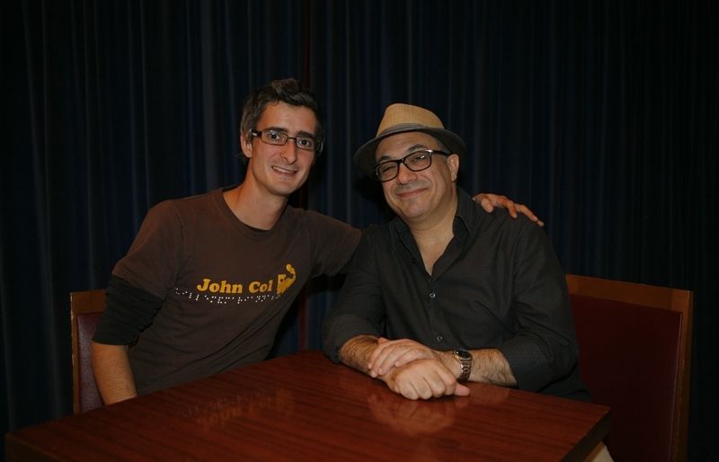 Guillem Jubany i Ashley Kahn. FOTO: Artur Ribera