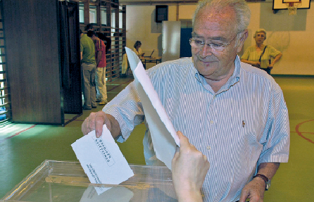 El dia d'eleccions municipals, els valldoreixencs escullen dos governs. FOTO: Arxiu