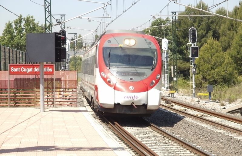 Imatge de l'Estació de RENFE. FOTO: Artur Ribera 