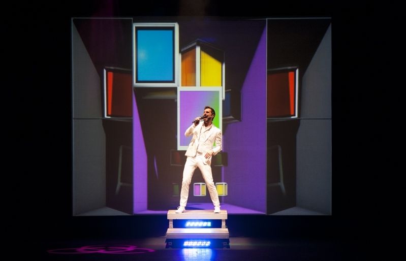 El moment que Millàn ha cantat ha estat apoteòsic. FOTO: Amanda Bernal