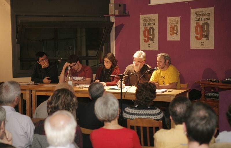 Imatge del debat sobre el Procés Constituent. FOTO: Artur Ribera