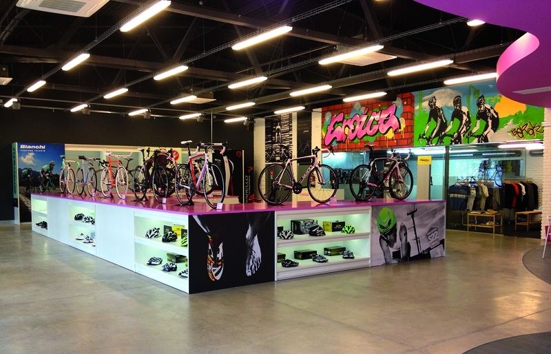 És un espai per a aficionats al ciclisme i a les carreres