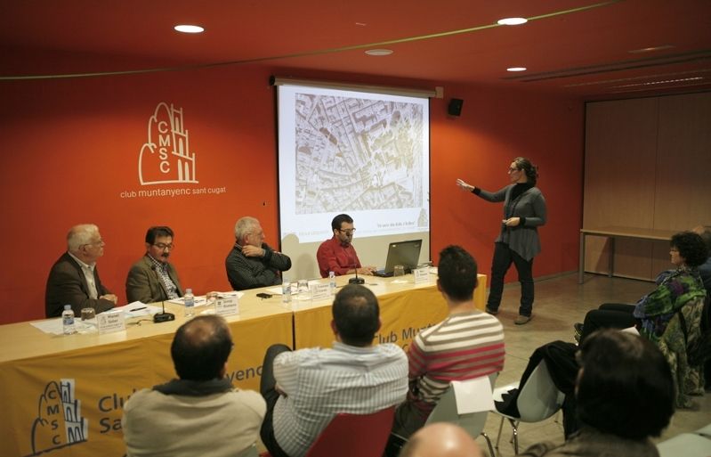 Moment de la trobada d'aquest dimecres. FOTO: Artur Ribera