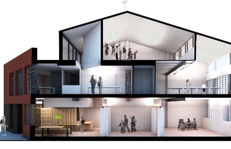 Interiori de com serà el nou Club Muntanyenc Sant Cugat