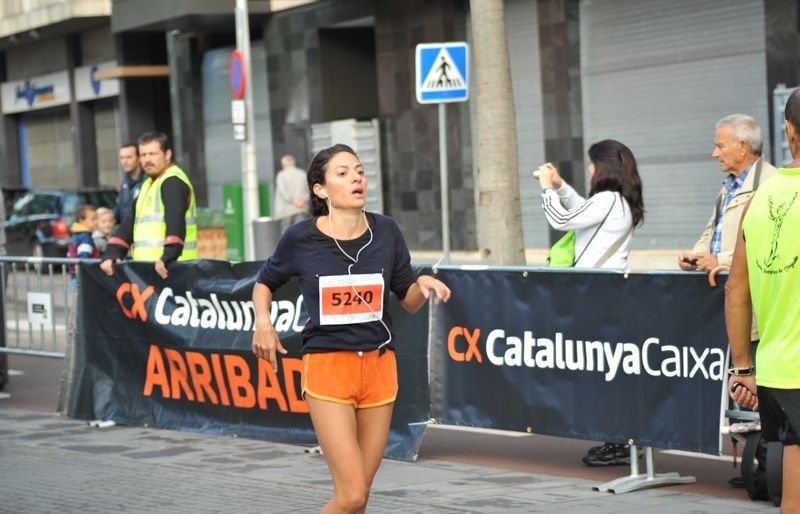 Elisa Melilli també va guanyar al 2012 la prova de 5 quilòmetres de la Mitja Marató de Sant Cugat. FOTO: Amanda Bernal