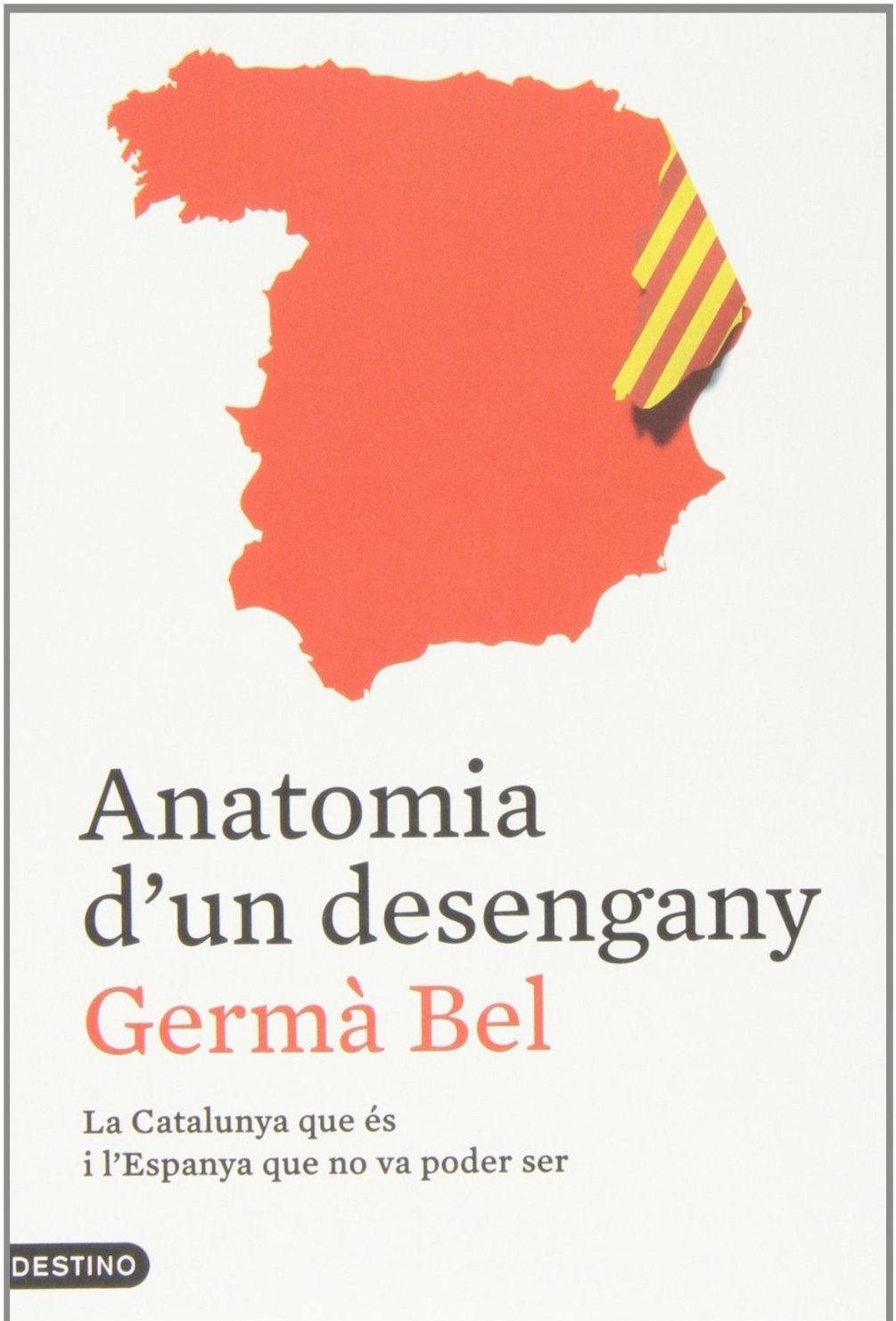 Portada del llibre 'Anatomia d'un desengany'