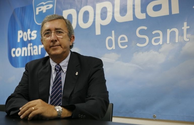 El portaveu del grup municipal popular, Jorge Carreras. FOTO: Artur Ribera