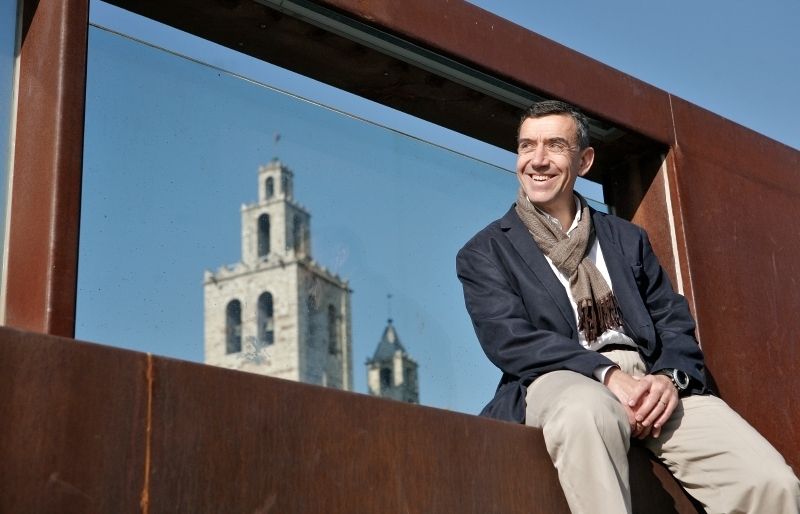 El santcugatenc David Dalmau ens recorda que la sida continua sent una realitat. FOTO: Artur Ribera