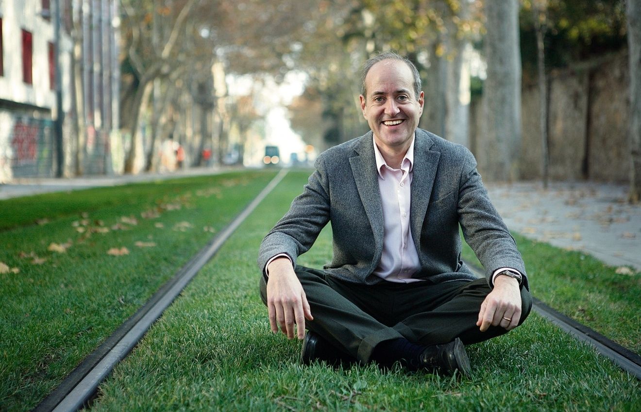 Encarrilant la via Carles Boix analitza la visió internacional de lautodeterminació. FOTO: Artur Ribera