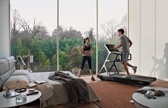 L'ideal és instal·lar un minigimnàs en una sola estança