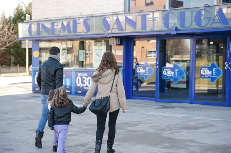 Cinemes de Sant Cugat. FOTO: Arxiu