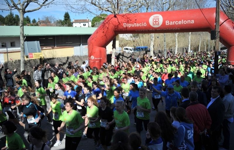 Imatge de les 5 Milles Femenines del 2013. FOTO: Amanda Bernal