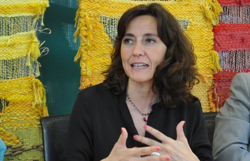 Mercè Conesa es mostra prudent a l'hora de fer declaracions sobre el cas Aymerich. FOTO: Artur Ribera