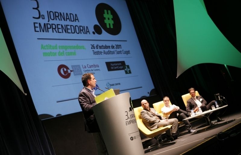 La Jornada d'Emprenedoria atrau uns 800 emprenedors i líders empresarials i innovadors de primer nivell. FOTO: Artur Ribera