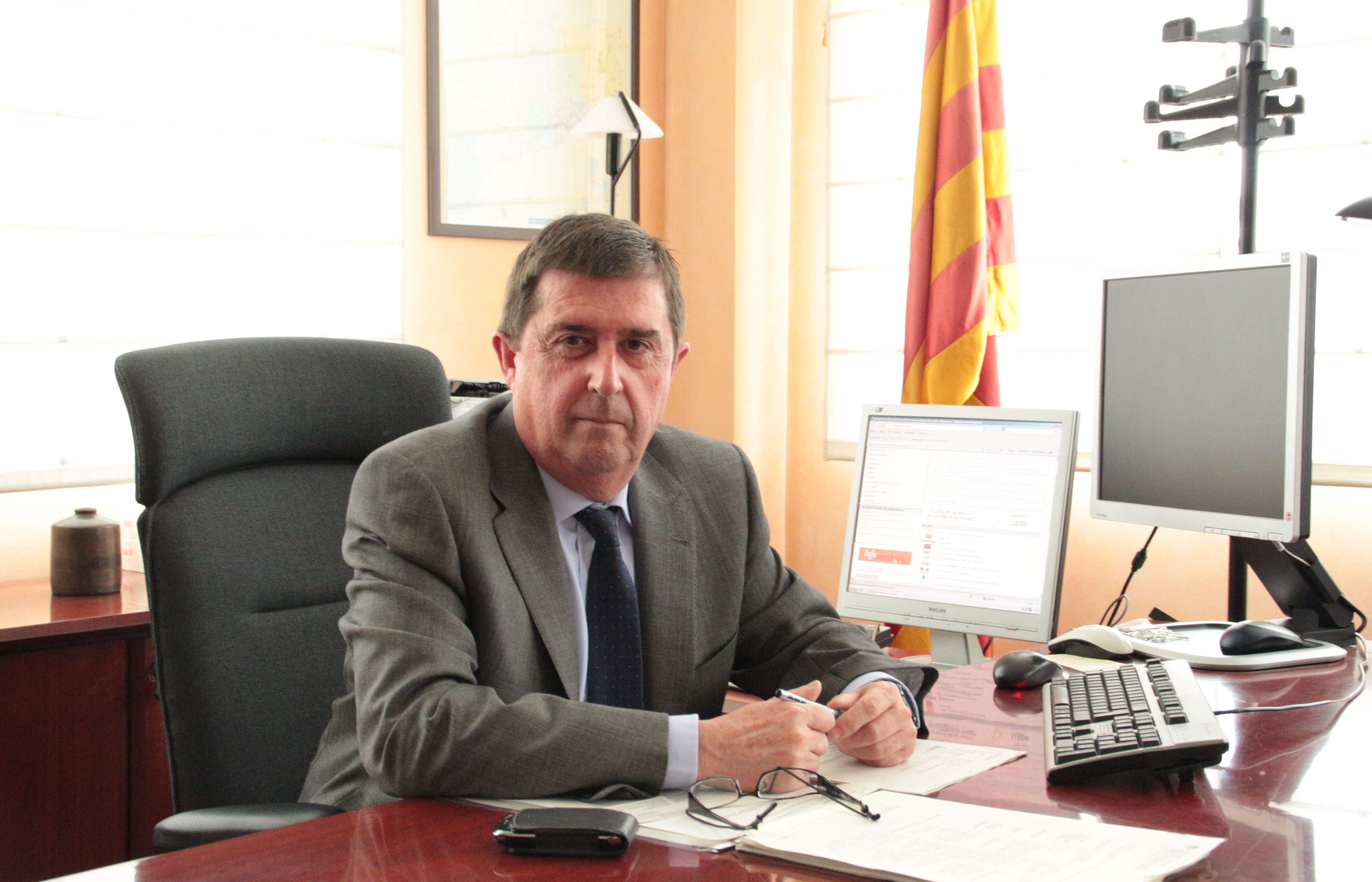 Ramon Parés en una imatge en el seu despatx. FOTO: Cedida