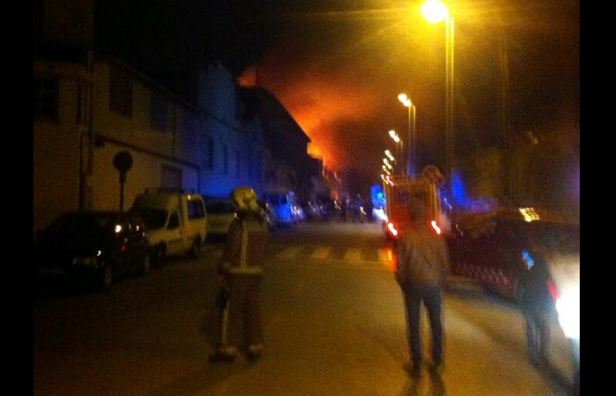 Imatge del lloc dels fets. FOTO: Cedida