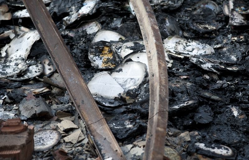 Imatge de l'interior del magatzem FOTO: Amanda Bernal