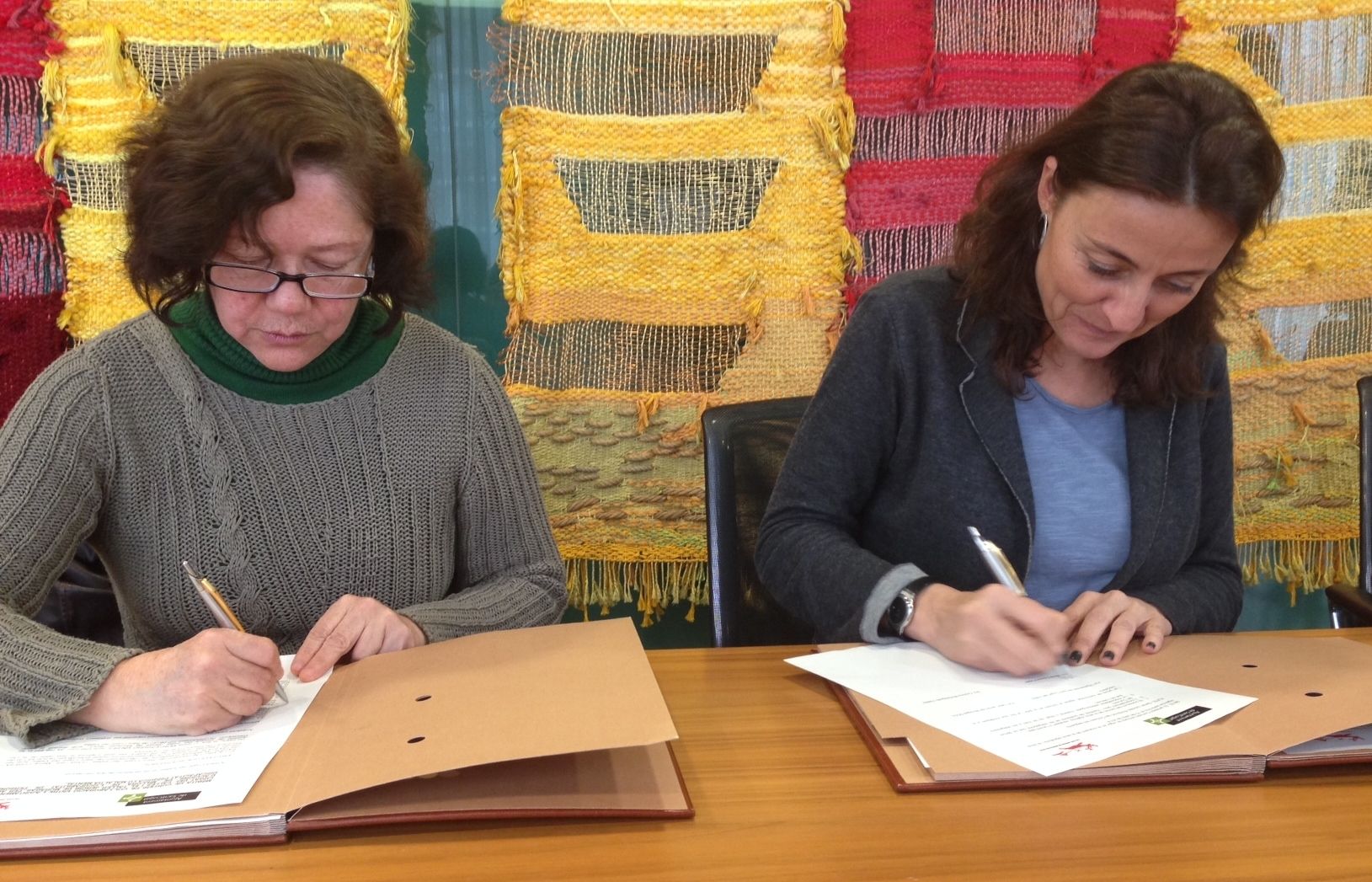 Monteagudo amb Conesa. FOTO: Mariona Sagalés