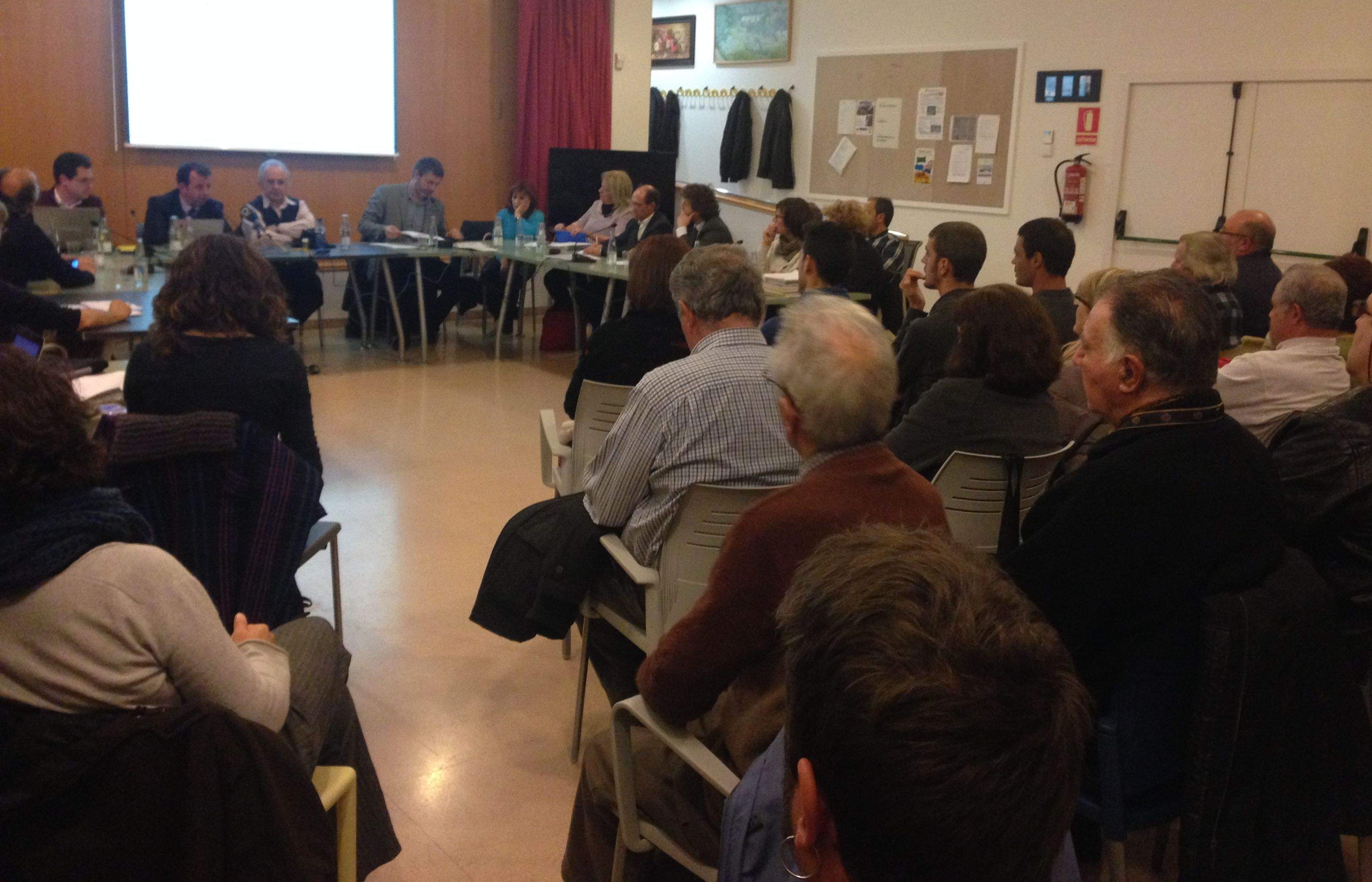 Consell extraordinari de les Planes. FOTO: A.Mira