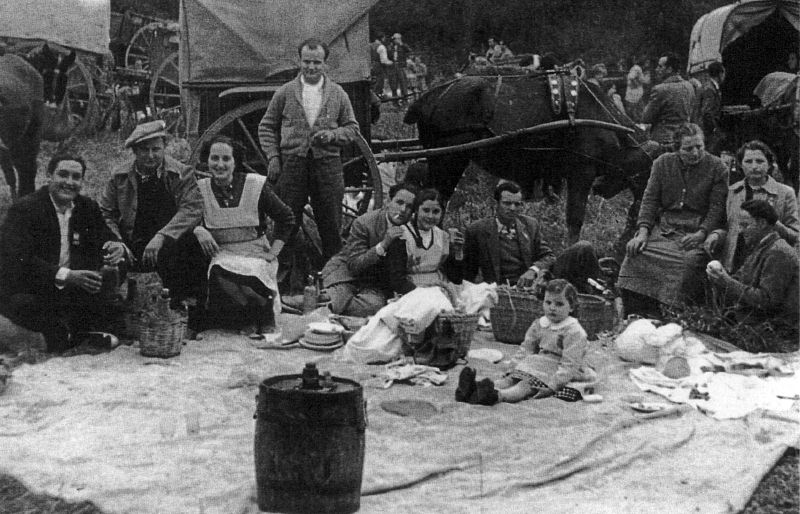 Aplec Sant Medir, anys 40. FOTO: Arxiu