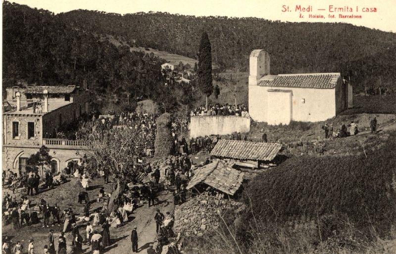 Aplec de Sant Medir a principis de s.XX