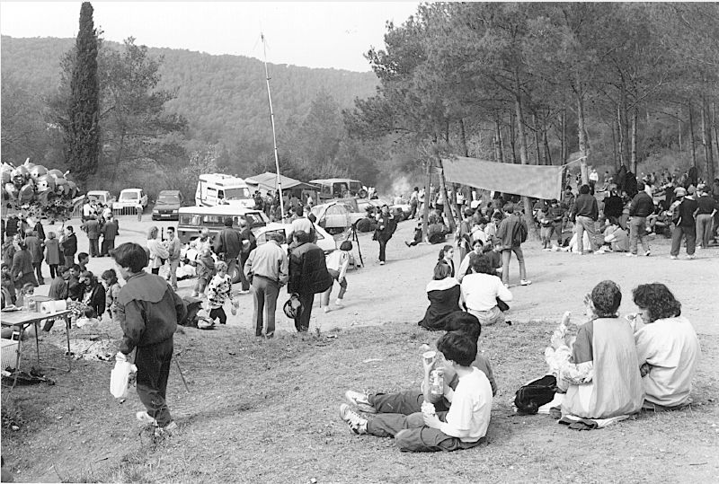 Aplec de Sant Medir, anys 70 FOTO: Arxiu