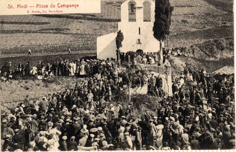 Aplec de Sant Medir a principis de s.XX