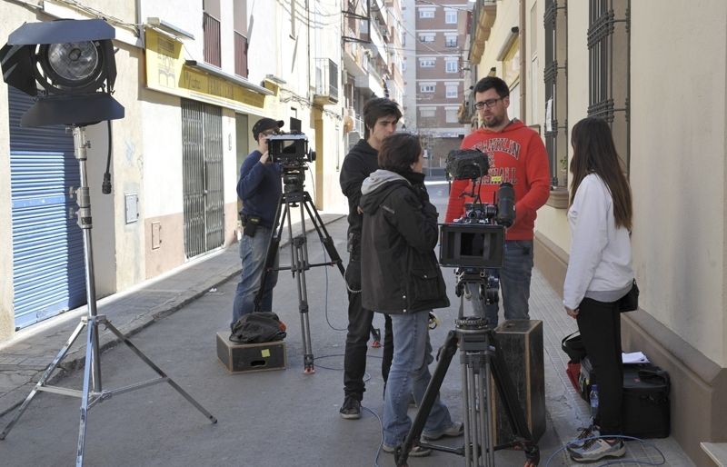 Moment de la gravació. FOTO: Amanda Bernal