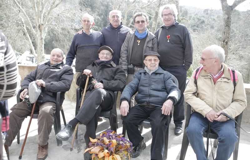 Membres de la Penya Regalèssia. FOTO: Arxiu