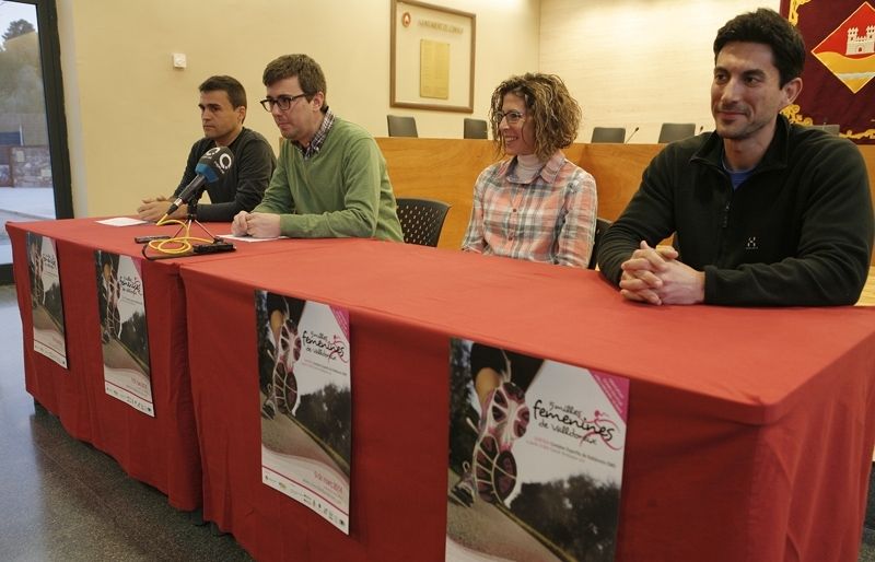 Rafa Meléndez, Xavier Gavaldà, Beatriz Pascual i Àlex López, en la presentació. FOTO: Artur Ribera