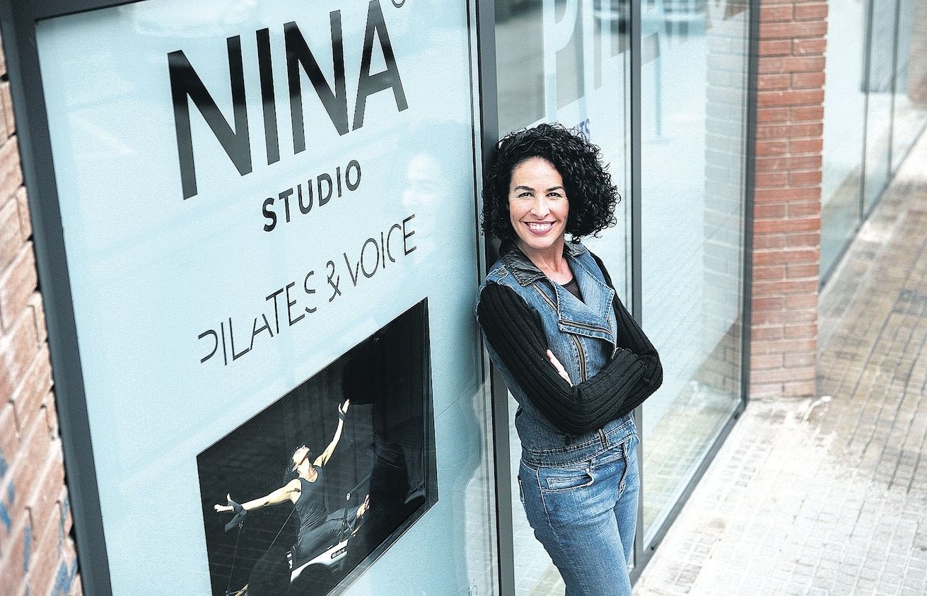 Nina diregeix el centre NinaStudio a Sant Cugat. FOTO: A.R.