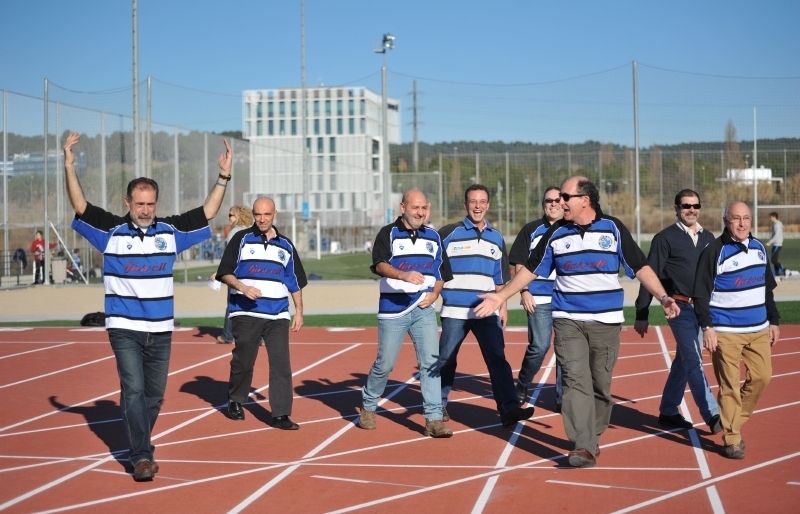 Els Matussalem, l'equip de veterans del CR Sant Cugat, també hi participaran. FOTO: Amanda Bernal