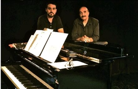 'Llach Poeta', amb Berlanga i Flores. FOTO: Cedida