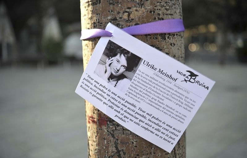 Hora Bruixa va fer l'any passat una acció reivindicativa. FOTO: Amanda Bernal