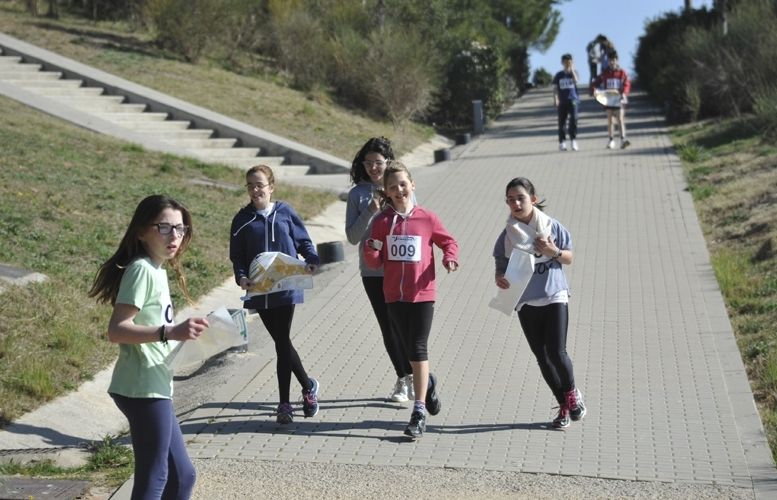 El Parc de Can Mates ha estat l'escenari de la cursa. FOTO: Amanda Bernal