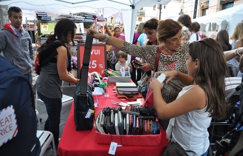 Els comerciants de Sant Cugat vendran els seus productes rebaixats FOTO: Arxiu