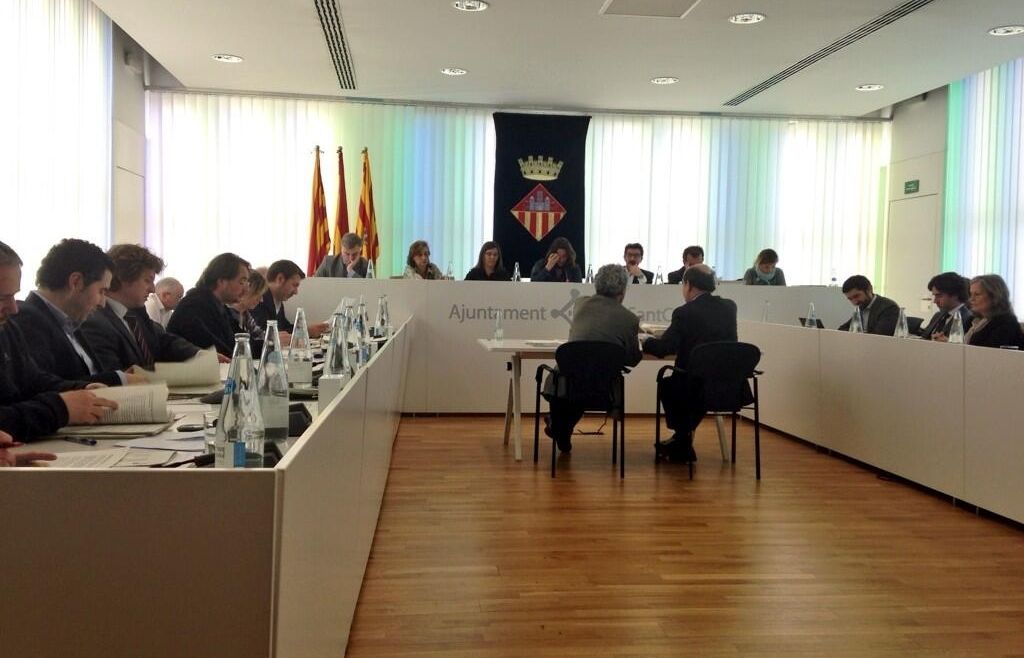 Imatge del Ple Municipal. FOTO: Artur Ribera