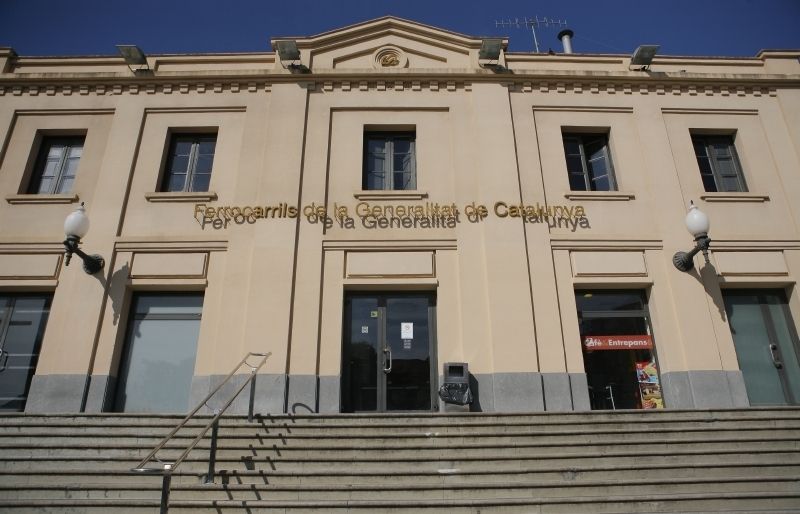 Els Ferrocarrils de la Generalitat van arribar a Sant Cugat el 1917 amb l'estació FOTO: Artur Ribera