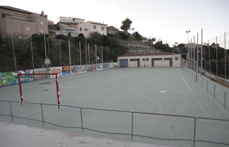 Pista esportiva de les Planes FOTO: Artur Ribera