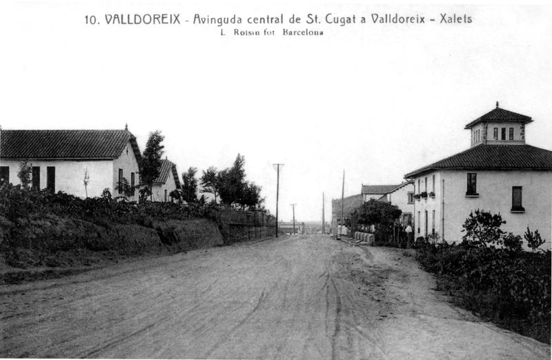 Avinguda de Sant Cugat a Valldoreix