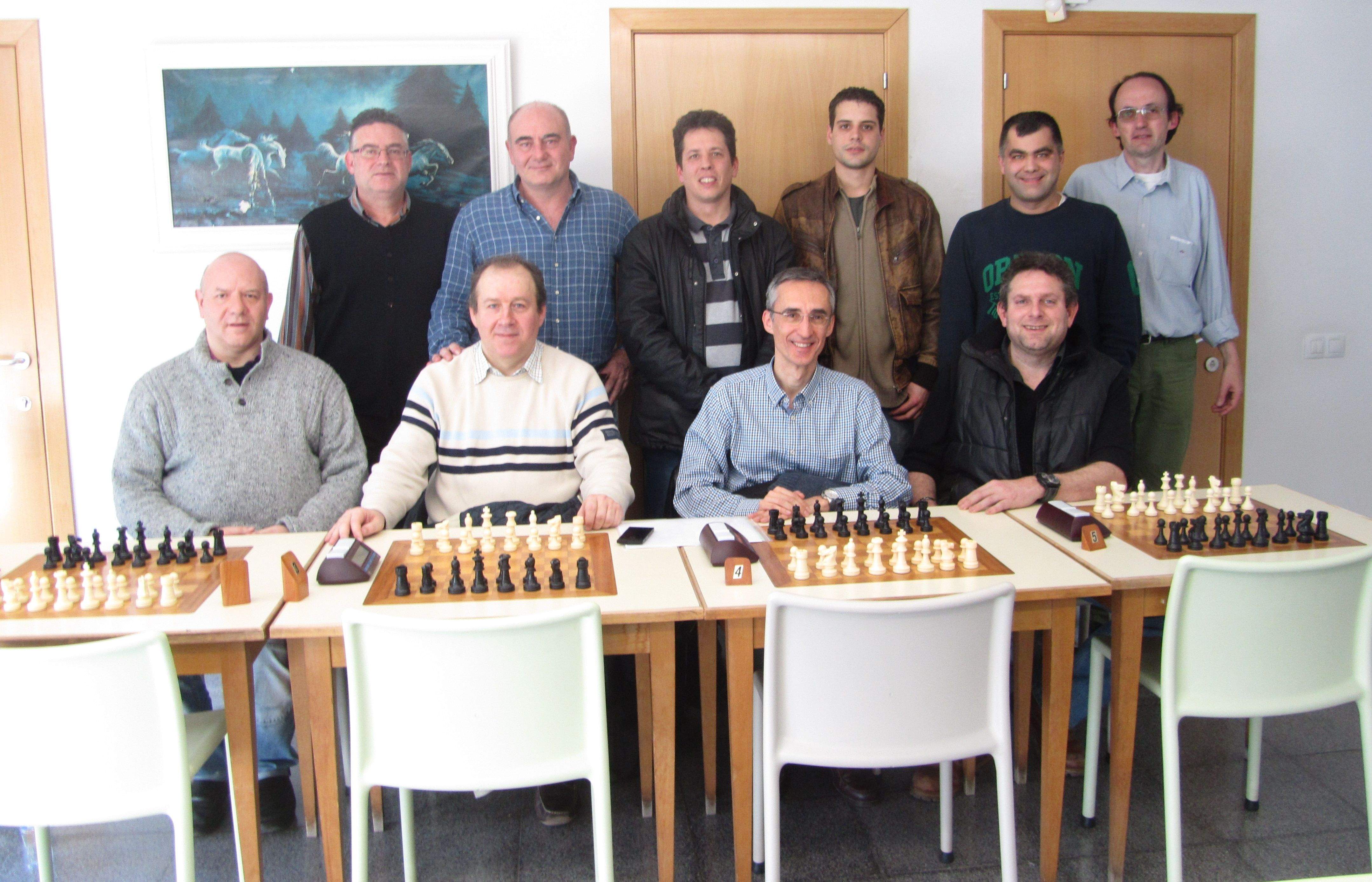 El primer equip del Club Escacs Sant Cugat ha pujat a la segona categoria més important de Catalunya. FOTO: Club Escacs Sant Cugat