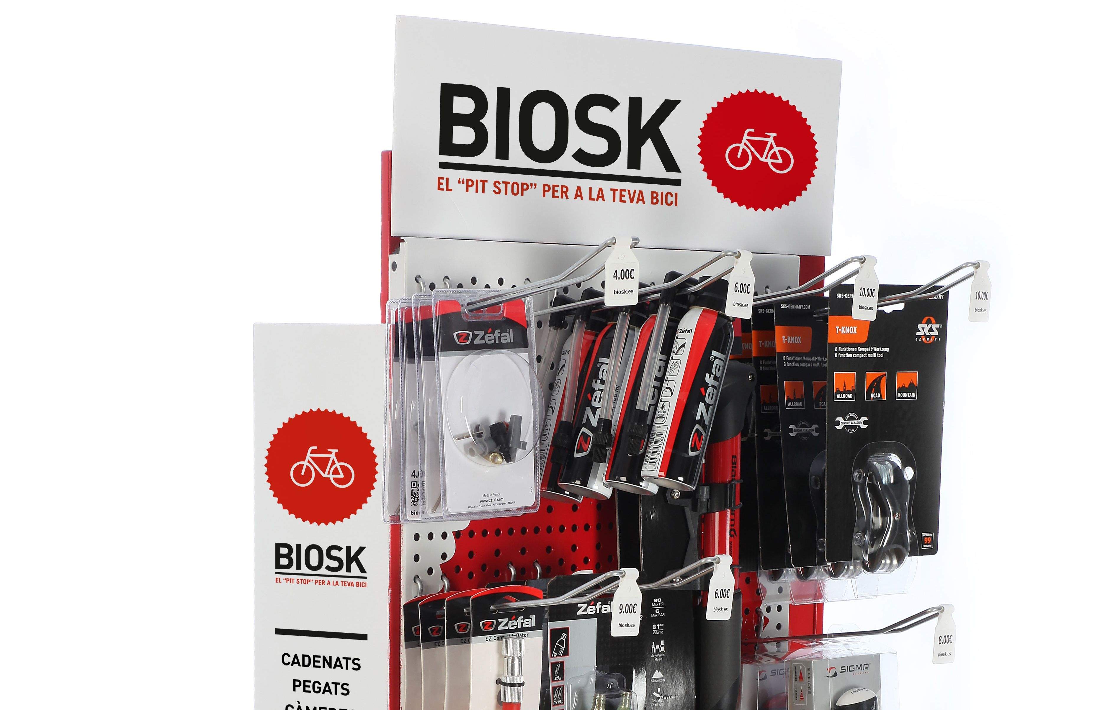 Expositor Biosk. FOTO: Cedida