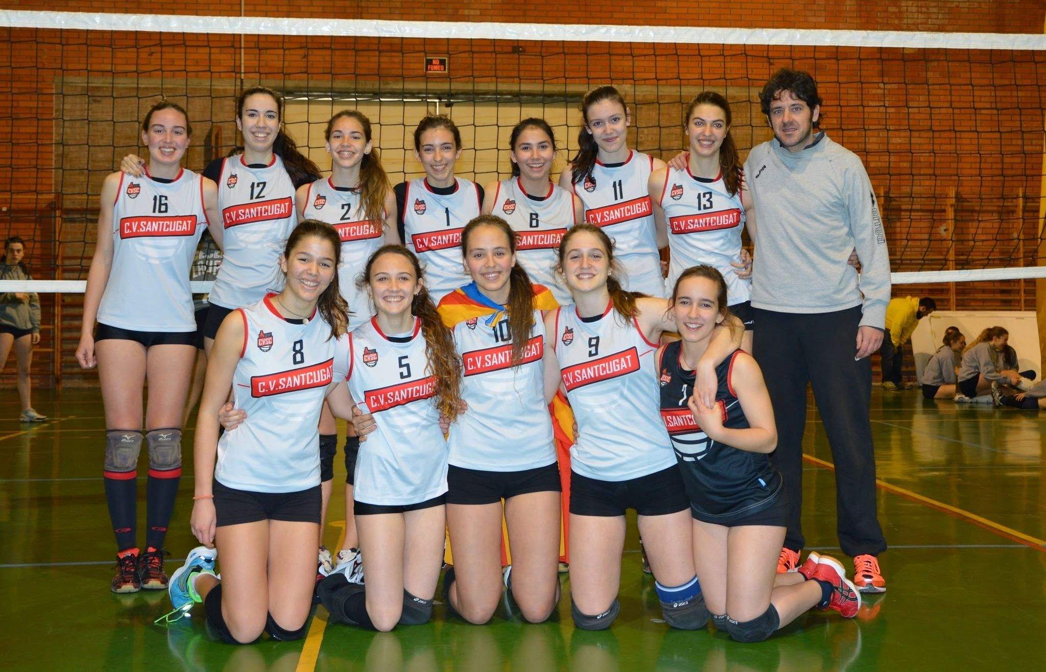 El conjunt cadet també es proclama campió de Catalunya. FOTO: Cedida