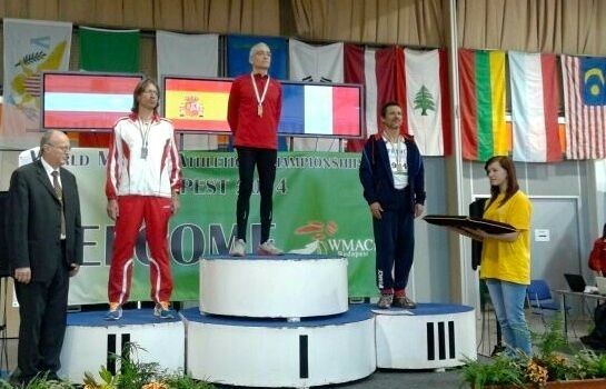 Manel González, al més alt del podi. FOTO: Cedida