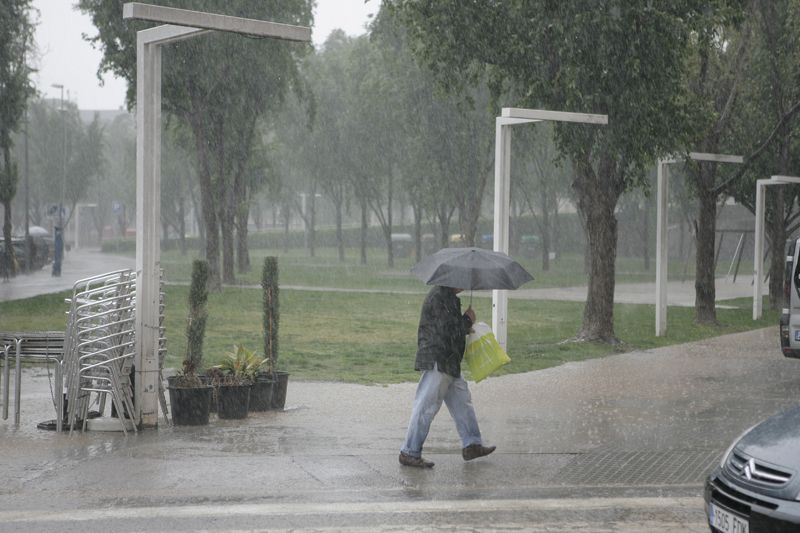 El dissabte ha començat amb pluja a Sant Cugat