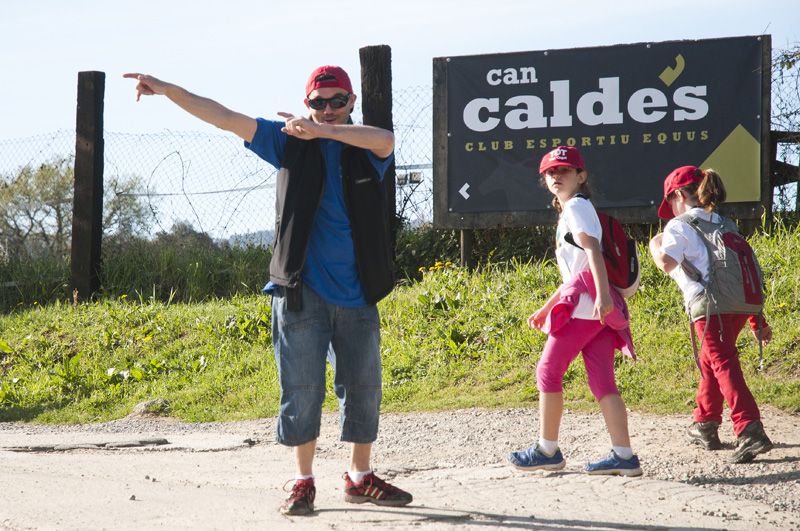 Passant per Can Caldès de camí a Can Coll per esmorzar